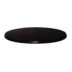 Werzalit Round Table Top - Black