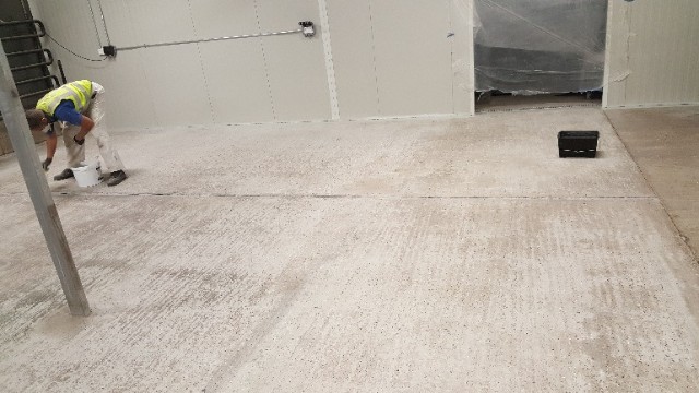 Anti-Slip Flooring For A Production Area