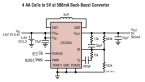 LTC3534 - 7V, 500mA Synchronous Buck-Boost DC/DC Converter