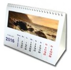 A5 Wiro Desk Calendar