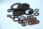 O1Mm Thick - Red Or Black Vulcanised Fibre Washers