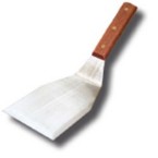 Wide Turner/Flipper With Riveted Wooden Handle - TURNER4060W
