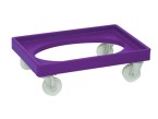Plastic Euro Container Dolly (600 x 400mm) 250 Kg Load Capacity