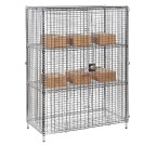Eclipse Chrome Wire Security Cage Static Unit