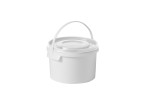 Food Grade Bucket 2.5 Litre with plastic handle and lid