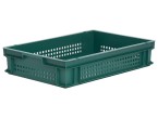 Plastic Trays (600 x 400 x 120mm) 23.7 Litre Capacity&#44; Stackable with Vented Sides and Solid Base