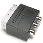 Adaptor SCART A/V OUT - 3 x Phono