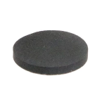 Adhesive Rubber Pads (EPDM) - 10mm Base, 2.5mm Height, Black