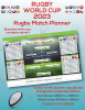 Rugby World Cup 2023 Match Planner Branded with Your Company Advert 