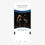Fitness Banner 3 - Banner Stand 102