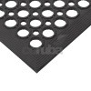 Moulded Rubber Workstation Mats - Drainage Type