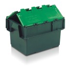 Euro Attached Lid Container - 20 Litres (400 x 300 x 252mm)