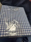 Blue Gingham Greaseproof Paper