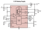 LTC3226 - 2-Cell Supercapacitor Charger with Backup PowerPath Controller