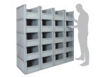 Basicline Euro Container Pick Wall (600 x 400 x 320mm DxWxH Bins) Short Side Pick Opening