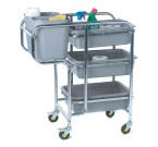Collector Janitorial Trolley (Load Capacity 100kg)