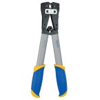 Crimping tool with ratchet for tubular cable lugs and connectors, standard type 6-50 mm²
