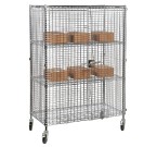 Eclipse Chrome Wire Security Cage Mobile Unit