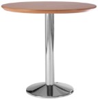 Frovi Wedge Chrome&#123;Accent&#125; Dining Table