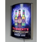 A3 Curved Poster Lightbox Display