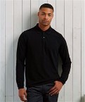 Essential' unisex long sleeve workwear polo shirt