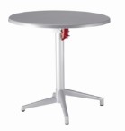 Frovi Flip Stainless &#123;Fusion&#125; Round Dining Table