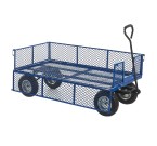 Industrial General Purpose Platform Truck With A Mesh Base And Drop Down Mesh Sides (Load Capacity 500kg)