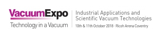 Vacuum Expo 2018 - 10th & 11th October 2018 Ricoh Arena, Coventry