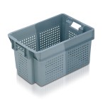 180 Degree Euro Stacking and Nesting Ventilated Container 50 Litres (600 x 400 x 300mm)