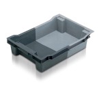 180 Degree Euro Stacking and Nesting Containers 18 Litres (600 x 400 x 117mm)