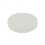 Adhesive Rubber Pads (EPDM) - 14mm Base, 2.5mm Height, White