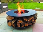 Deluxe Log Fire Pit