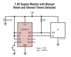 LTC2918 - Voltage Supervisor with 27 Selectable Thresholds and Watchdog Timer