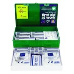 AJ Cope First Aid Box Green ABS with Lid SB350-05 - First aid boxes
