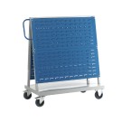 Double Side Louvre Panel Trolley - 2 Panels High