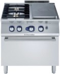 Electrolux 700XP 371009 Solid Top Oven With 2 Burners