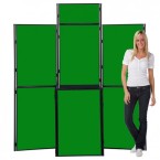 Cheap Display Boards with versatile pole and panel system