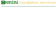 Gemini Translation Services