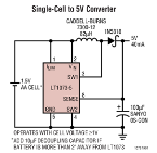 LT1073 - Micropower DC-DC Converter Adjustable and Fixed 5V, 12V
