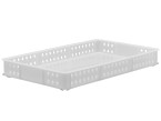Stacking Confectionery Trays 20 Litre 18 x 18mm mesh sides and solid base (765 x 455 x 90mm)