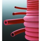Deutsch and Neumann Rubber Vacuum Tubing 500 X 400mm Red 3020513 - Rubber