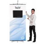 Screen Mount Banner Stand
