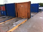 20ft Flat rack shipping container