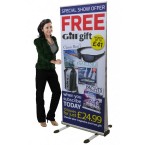 Outdoor Roll up Banner Stand