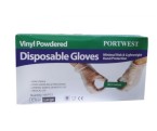 Powdered Vinyl Disposable Gloves (Box of 100)