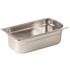 8 x 1/3 Stainless steel gastronorms