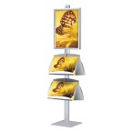 Double Sided Shop display stand