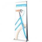 Excaliber Double Sided Super Wide Roller Banner