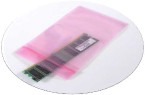 5 x 7.5" 200g AS9 Pink Grip Seal Bags (1000 box)