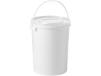 Food Grade Bucket 25 Litre with plastic handle and lid